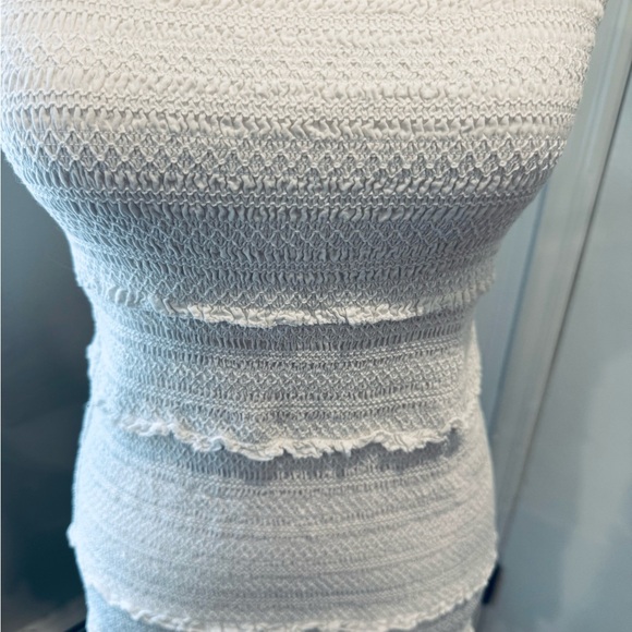 LoveShackFancy | Belle Mini Smocked 100% Cotton Dress | White | Size Medium - Picture 4 of 11